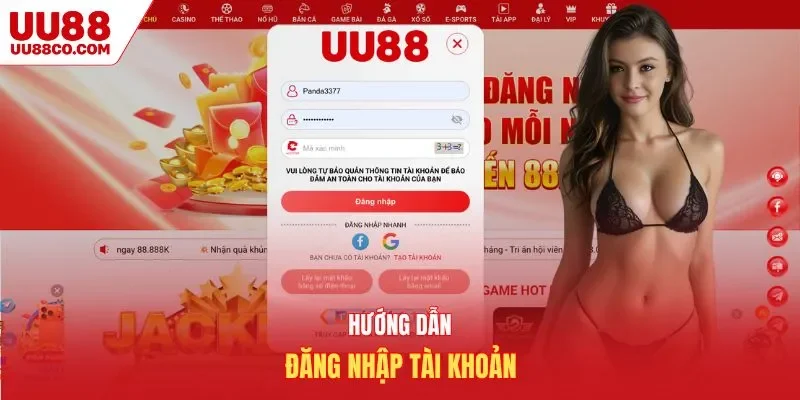 Hướng dẫn đăng nhập tài khoản