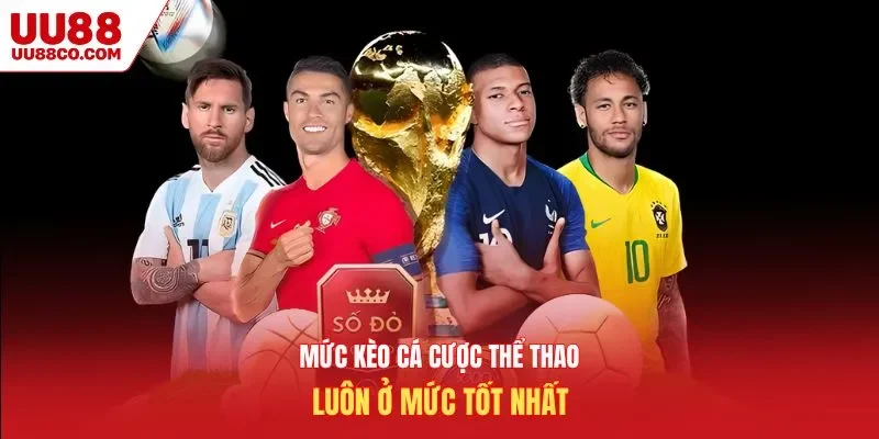 Mức kèo cá cược thể thao luôn ở mức tốt nhất